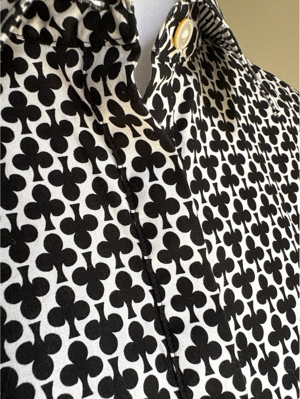 Talbots “Club” Wrinkle Resistant Cotton Shirt S